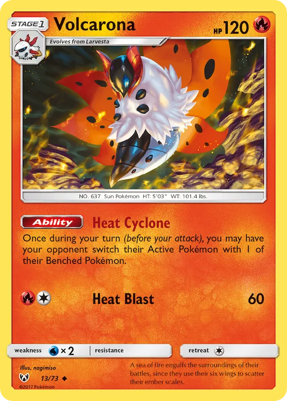 Volcarona #13 – Shining Legends
