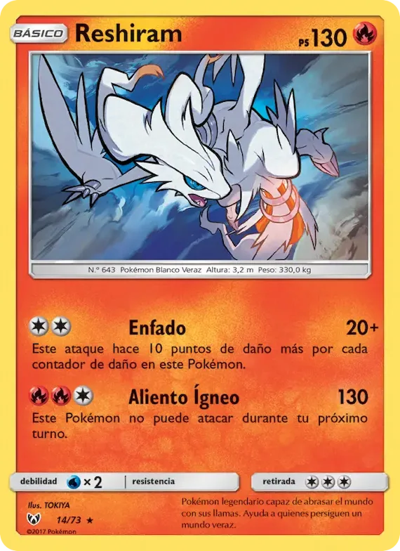 Reshiram 14 – Leyendas Luminosas