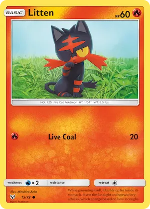 Litten #15 – Shining Legends