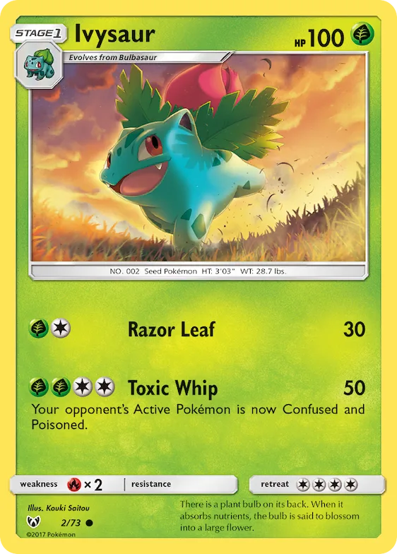 Ivysaur #2 – Shining Legends
