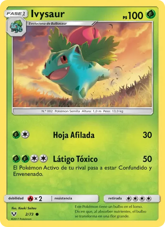 Ivysaur 2 – Leyendas Luminosas