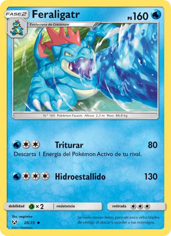 Feraligatr 20 – Leyendas Luminosas