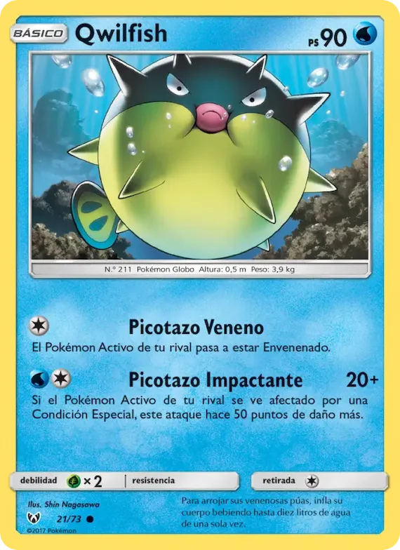 Qwilfish 21 – Leyendas Luminosas