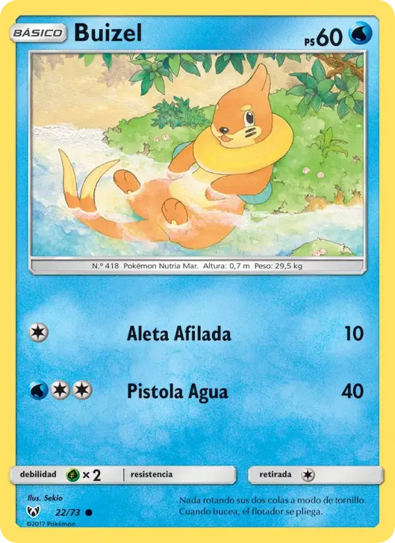 Buizel 22 – Leyendas Luminosas