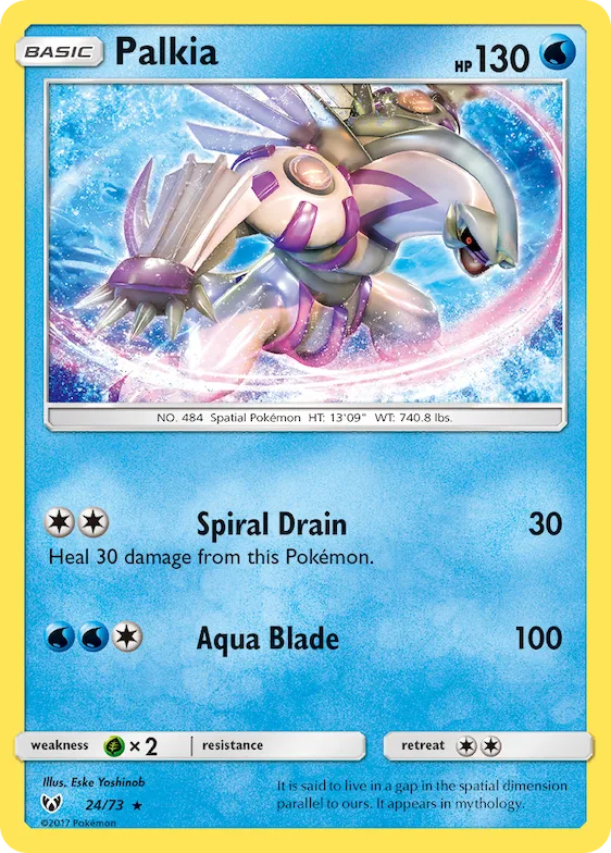Palkia #24 – Shining Legends