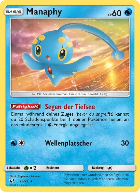 Manaphy 25 – Schimmernde Legenden