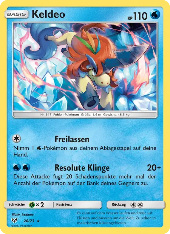 Keldeo 26 – Schimmernde Legenden