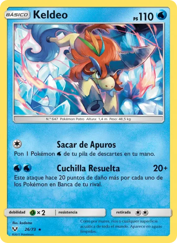 Keldeo 26 – Leyendas Luminosas