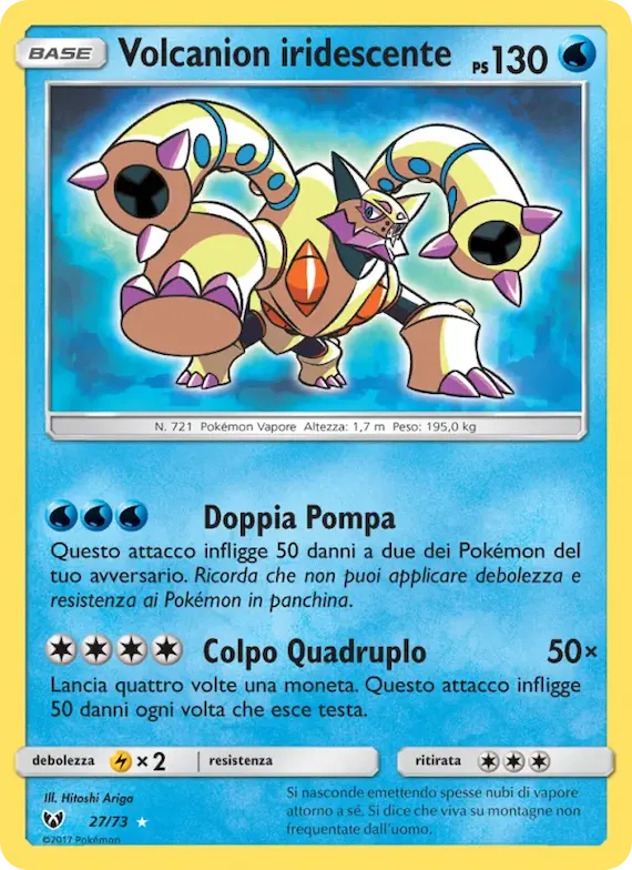 Volcanion iridescente 27 – Leggende Iridescenti