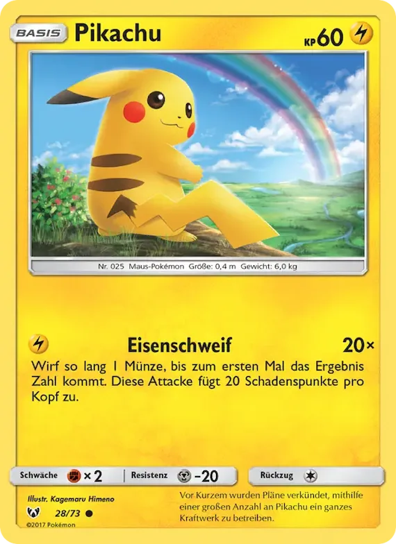 Pikachu 28 – Schimmernde Legenden