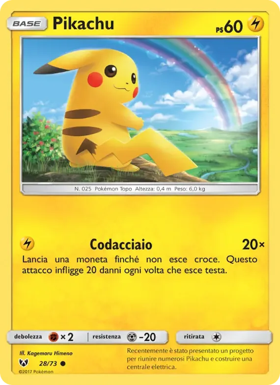 Pikachu 28 – Leggende Iridescenti