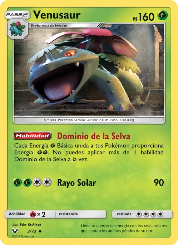 Venusaur 3 – Leyendas Luminosas