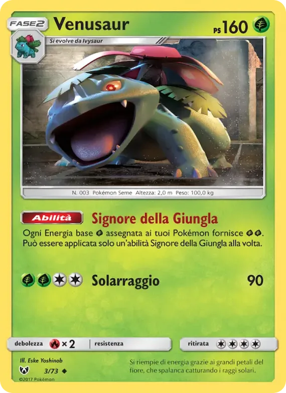 Venusaur 3 – Leggende Iridescenti