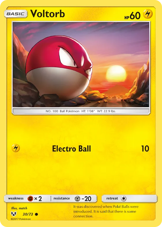 Voltorb 30 – Lendas Luminescentes