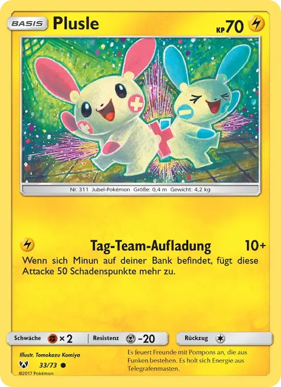 Plusle 33 – Schimmernde Legenden