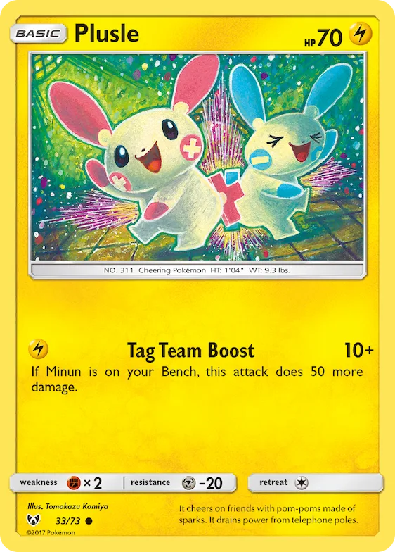Plusle #33 – Shining Legends