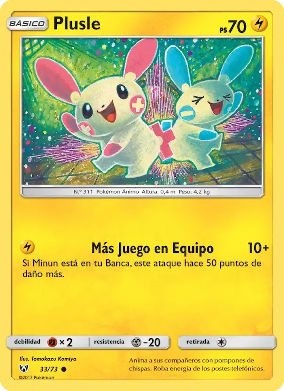 Plusle 33 – Leyendas Luminosas