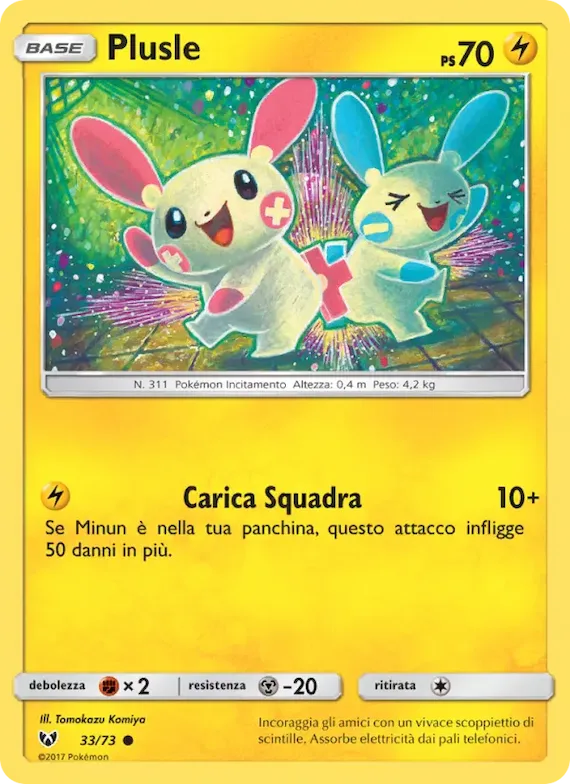 Plusle 33 – Leggende Iridescenti