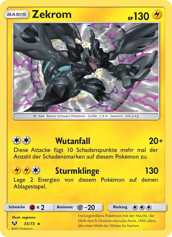 Zekrom 35 – Schimmernde Legenden