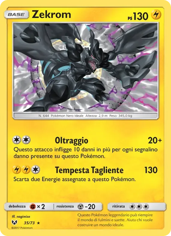 Zekrom 35 – Leggende Iridescenti