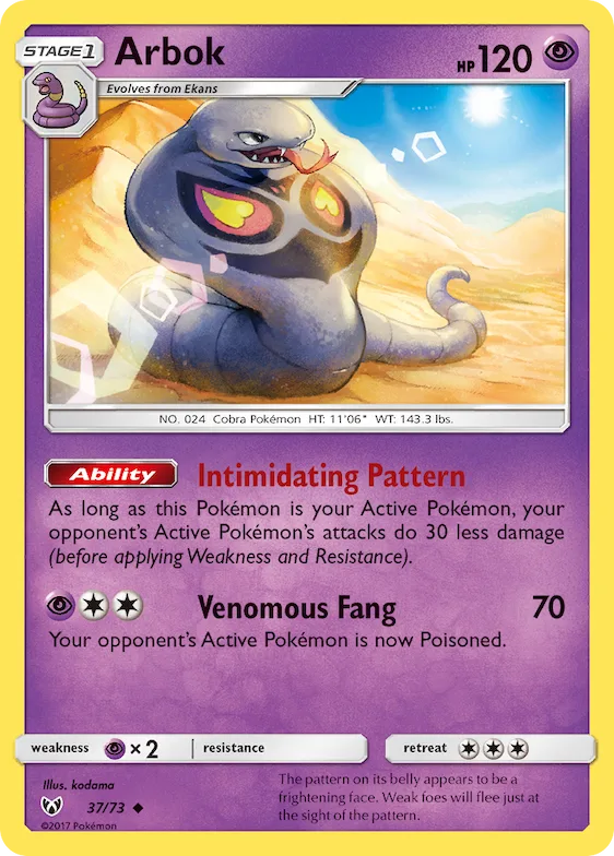 Arbok 37 – Légendes Brillantes