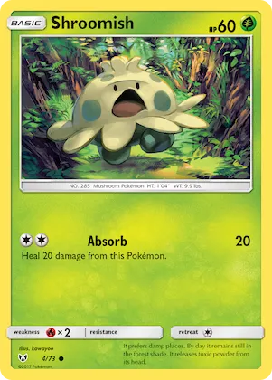 Shroomish #4 – Shining Legends