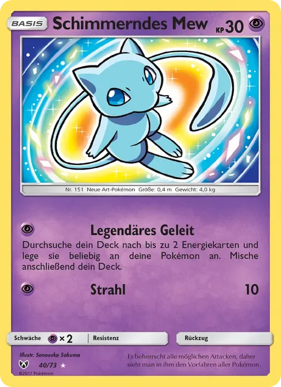Schimmerndes Mew 40 – Schimmernde Legenden