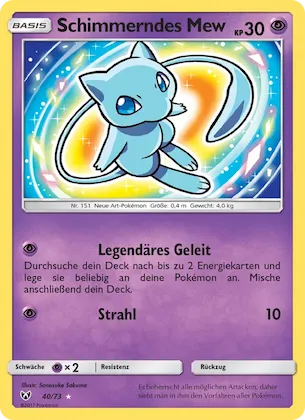 Schimmerndes Mew 40 – Schimmernde Legenden