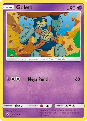 Golett #43 – Shining Legends