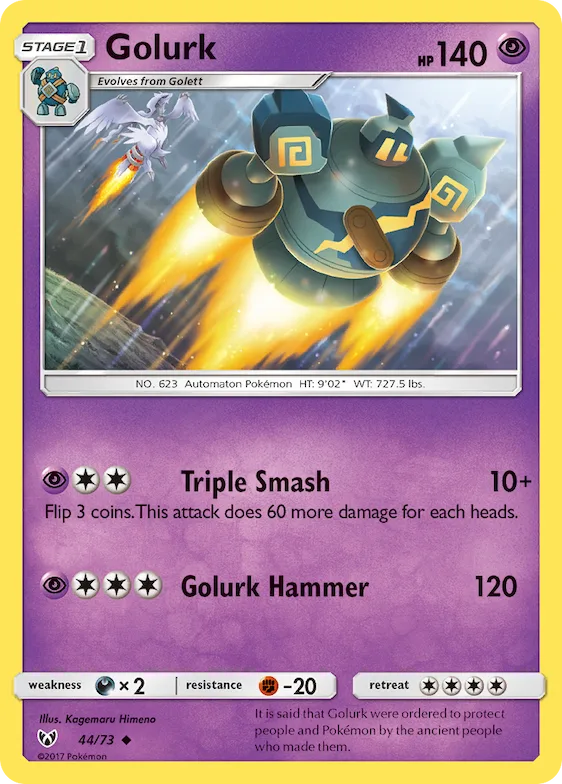 Golurk #44 – Shining Legends