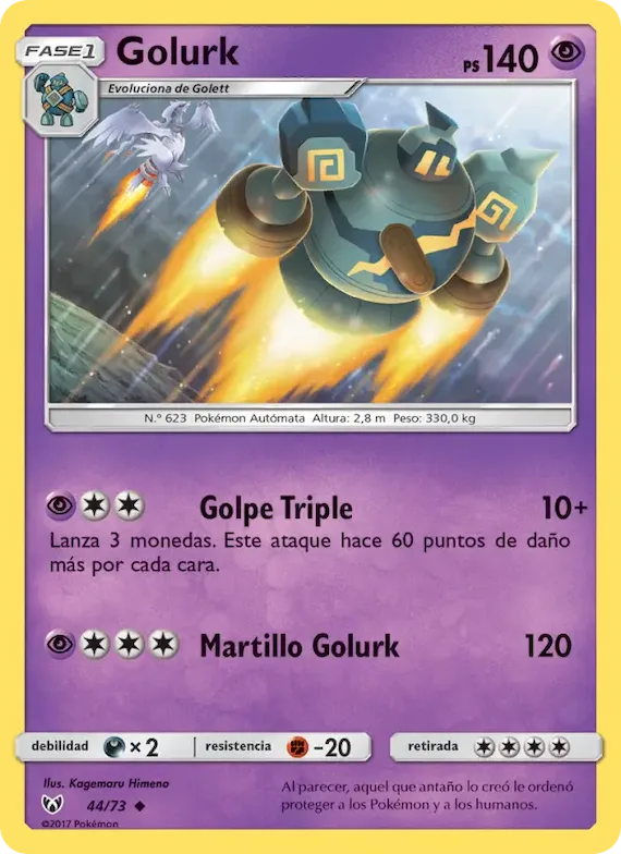 Golurk 44 – Leyendas Luminosas