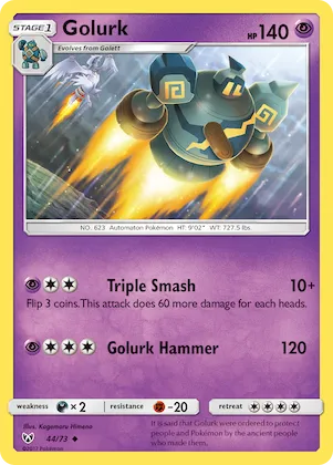 Golurk #44 – Shining Legends