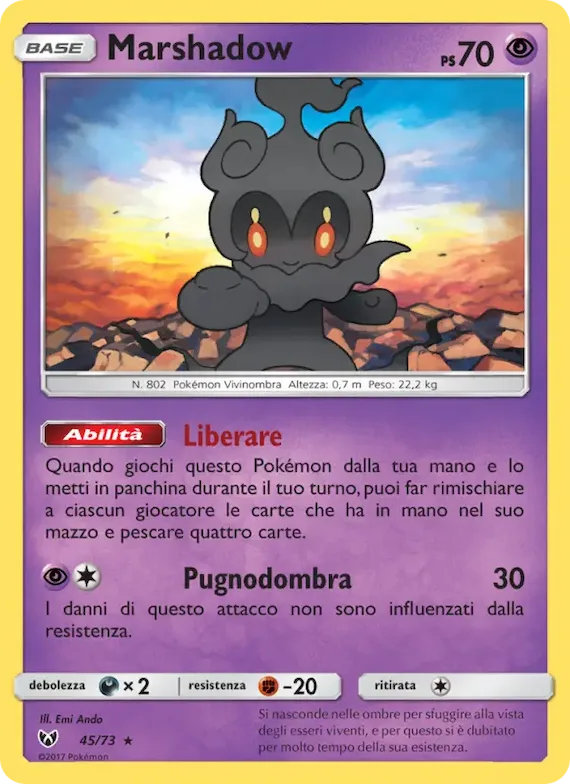 Marshadow 45 – Leggende Iridescenti