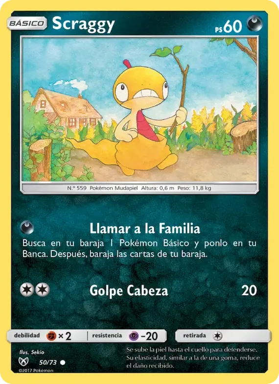 Scraggy 50 – Leyendas Luminosas