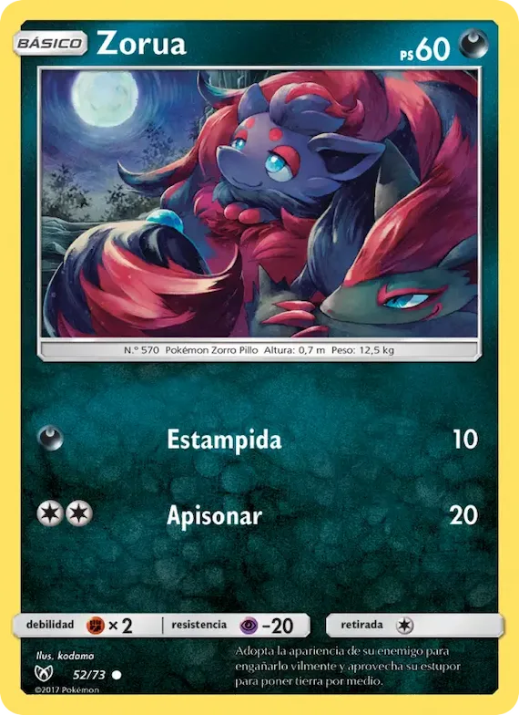 Zorua 52 – Leyendas Luminosas