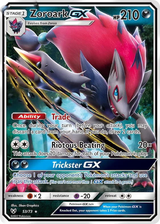 Zoroark-GX #53 – Shining Legends