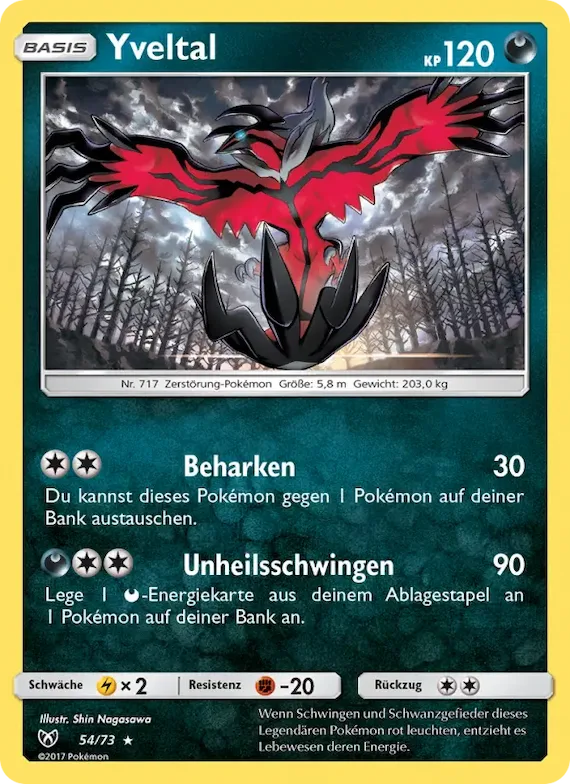 Yveltal 54 – Schimmernde Legenden