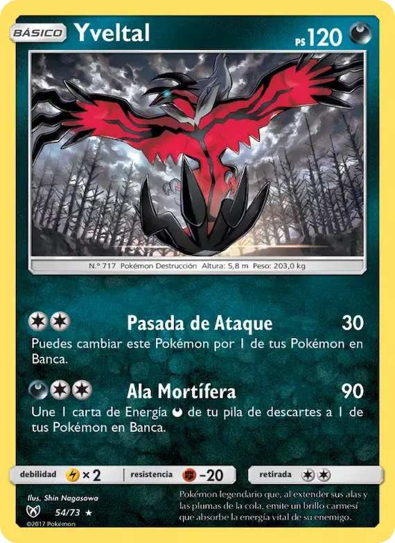 Yveltal 54 – Leyendas Luminosas