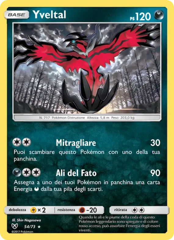 Yveltal 54 – Leggende Iridescenti