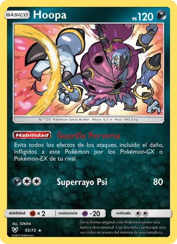 Hoopa 55 – Leyendas Luminosas