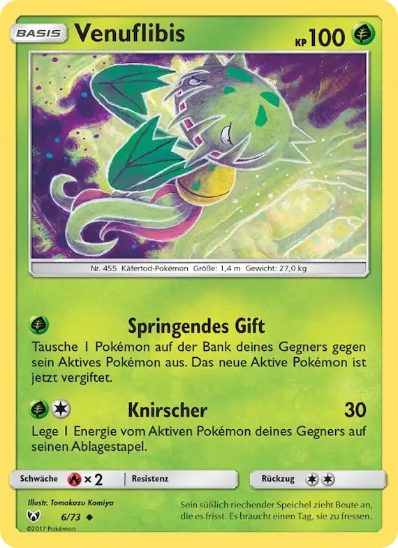 Venuflibis 6 – Schimmernde Legenden