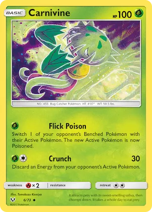 Carnivine #6 – Shining Legends