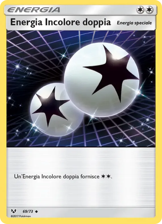 Energia Incolore doppia 69 – Leggende Iridescenti