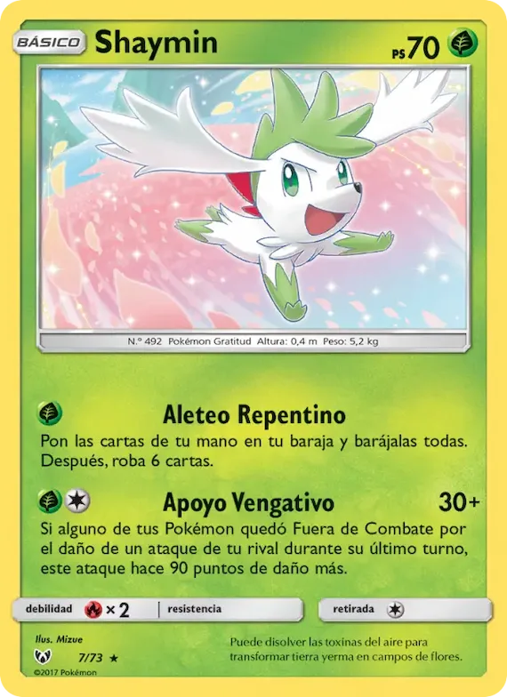 Shaymin 7 – Leyendas Luminosas