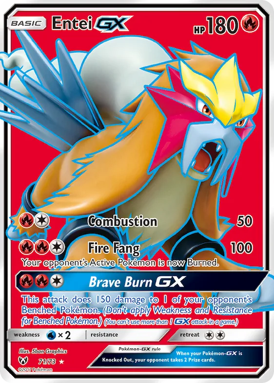 Entei-GX #71 – Shining Legends