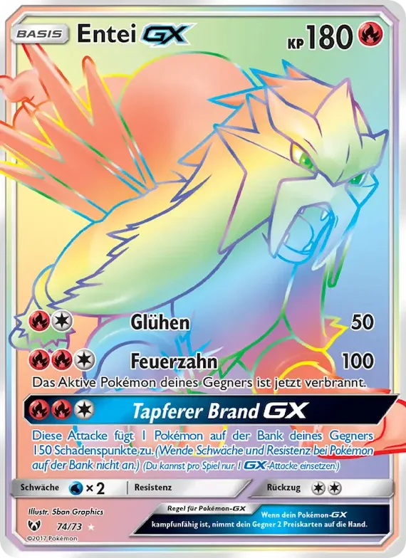 Entei GX 74 – Schimmernde Legenden