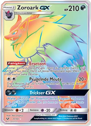 Zoroark GX Nr. 77 – Shining Legends