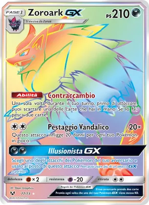 Zoroark GX 77 – Leggende Iridescenti