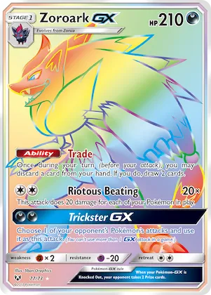 Zoroark-GX #77 – Shining Legends
