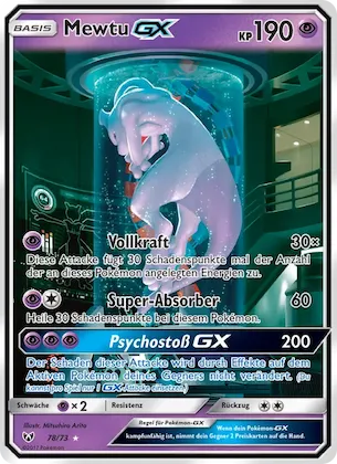Mewtu GX Nr. 78 – Shining Legends